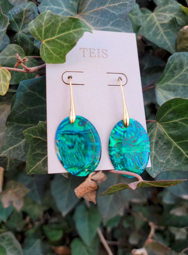 3 - Julian Earrings - Aqua