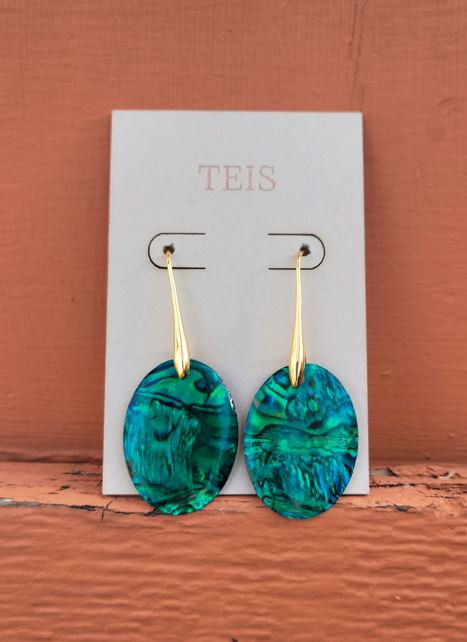 3 - Julian Earrings - Aqua