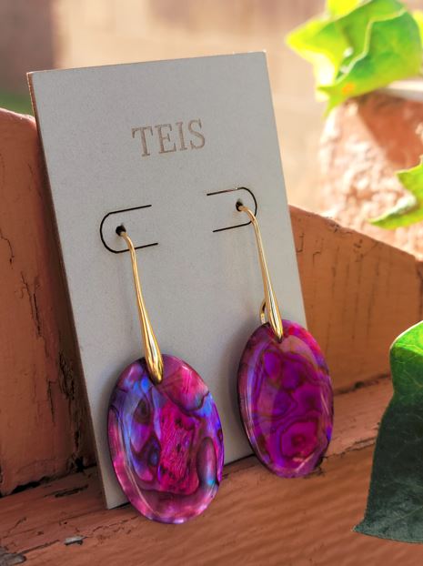 2 - Julian Earrings - Pink