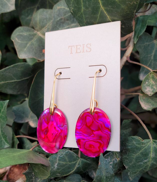 2 - Julian Earrings - Pink